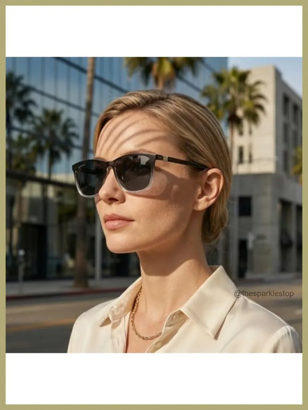 UV400 Polarized Square Sunglasses HD Lens for Driving Fishing